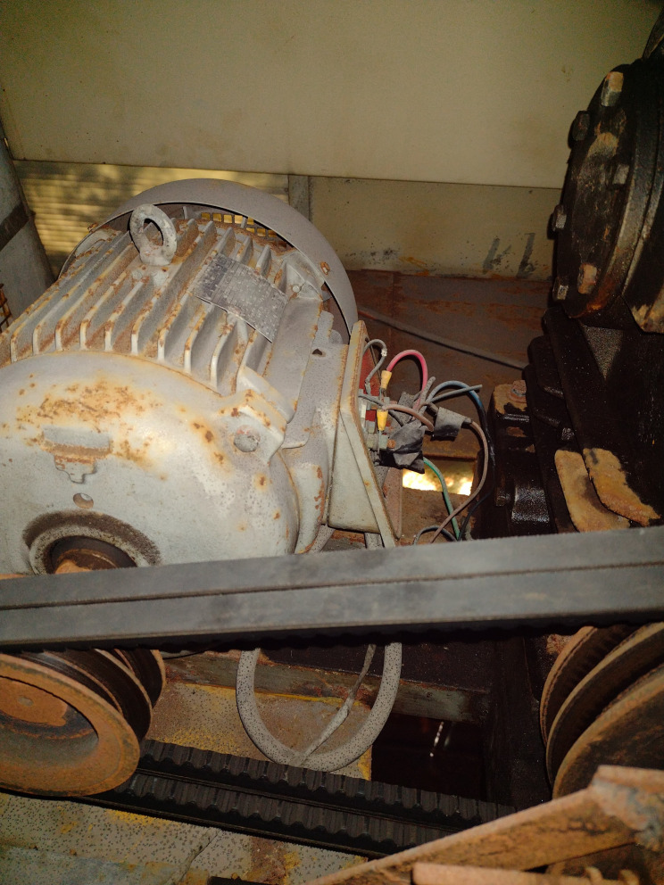 Motor y Reductor de Izaje Electromecánico Industrial